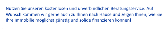 Baufinanzierungsberatung in Trittau